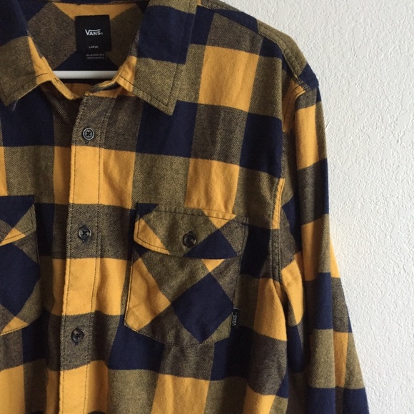 vans hixon flannel shirt